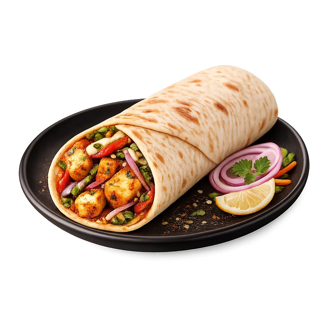 Paneer Tikka Roll