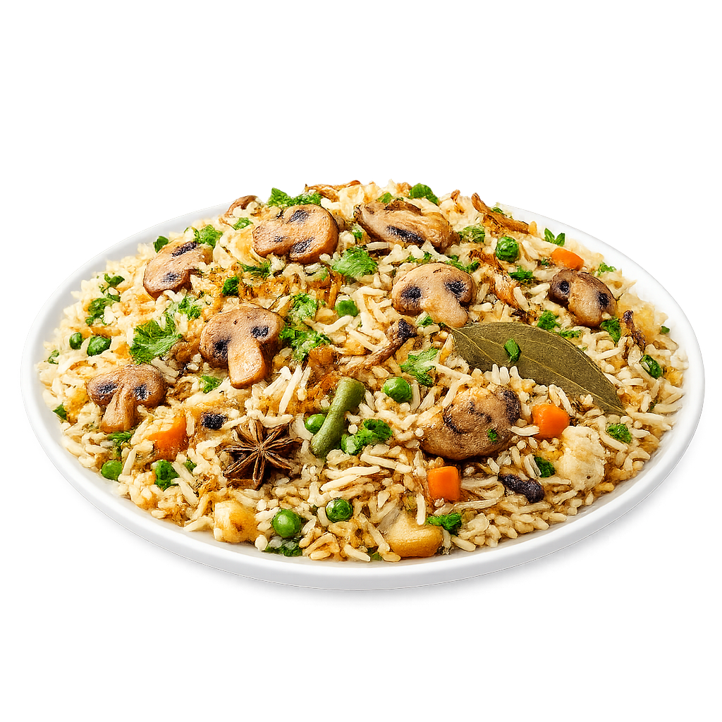 Mushroom Biryani