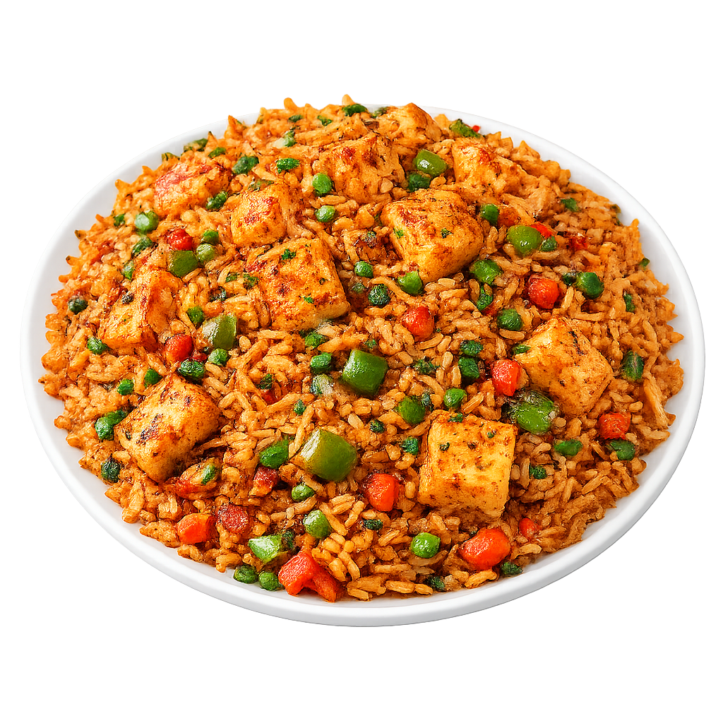 Spicy Paneer Fried Rice